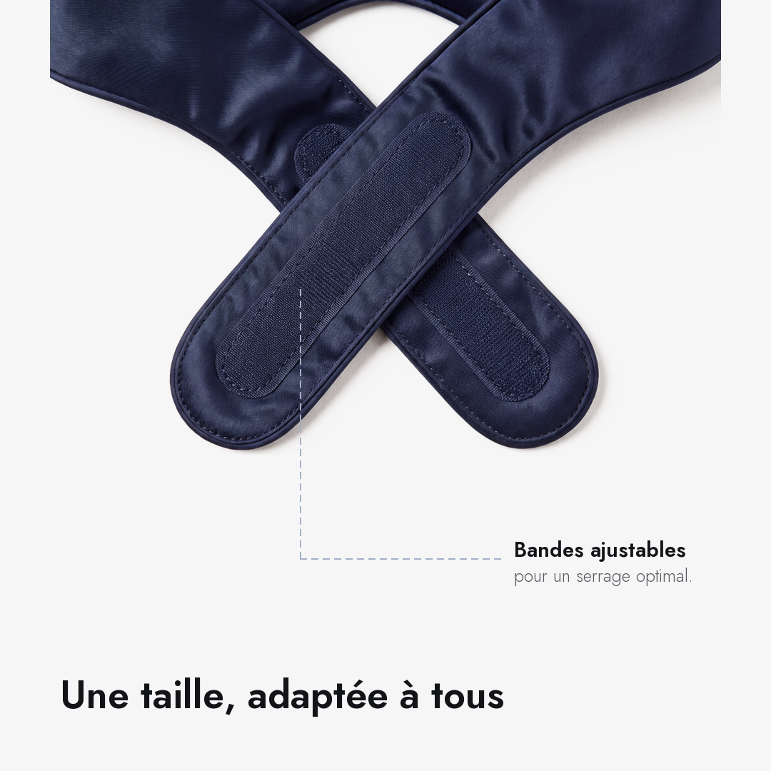Bande arrière ajustable, une taille adaptée à tous