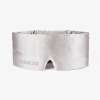 Masque de nuit en soie Gris Perle