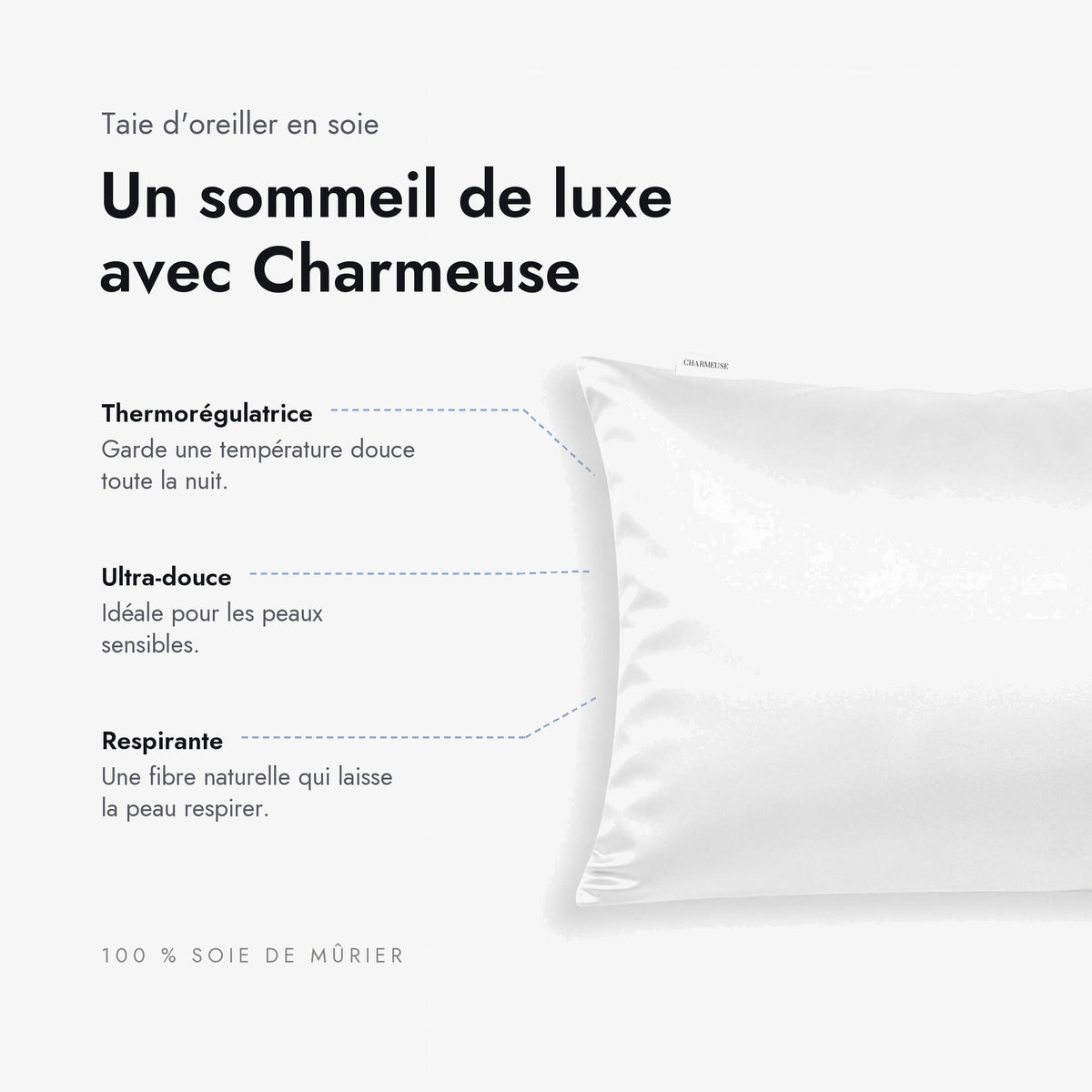 Thermorégulatrice, ultra-douce et respirante