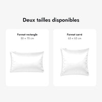Deux tailles : 50 × 70 cm et 65 × 65 cm