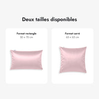 Deux tailles : 50 × 70 cm et 65 × 65 cm